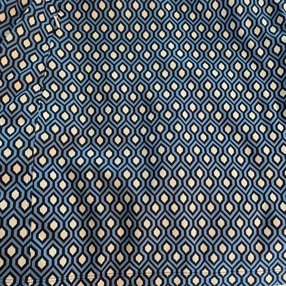 Geometric Blue and White Women's Skirt Tory Burch sport xl - Picture 2 of 8